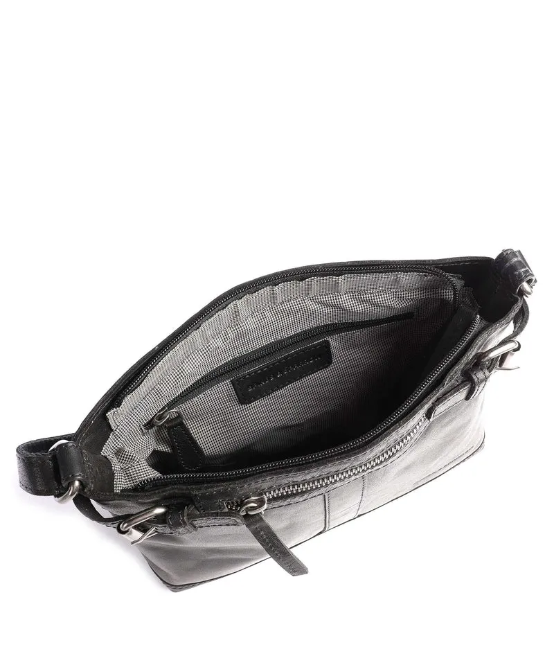 Spikes & Sparrow Bronco Umhängetasche black