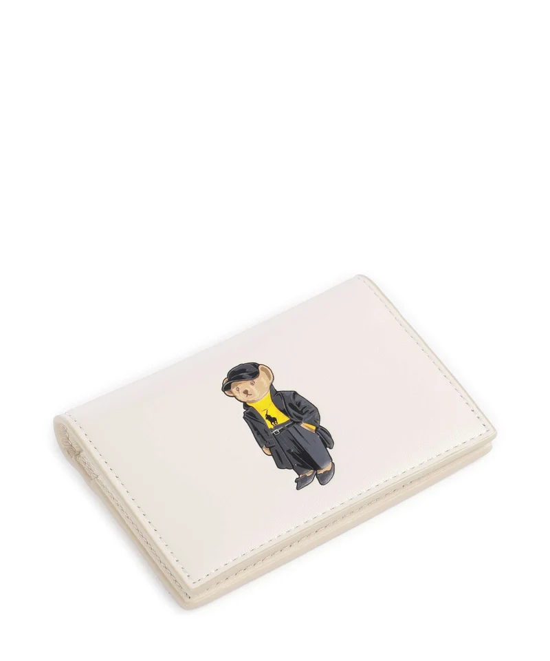 Polo Ralph Lauren Bear Holiday Kreditkartenetui ivory