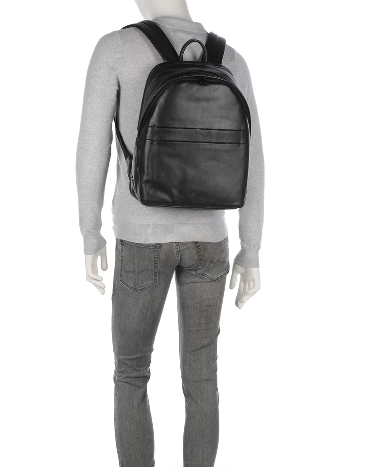 DuDu Bags New York Laptop-Rucksack black