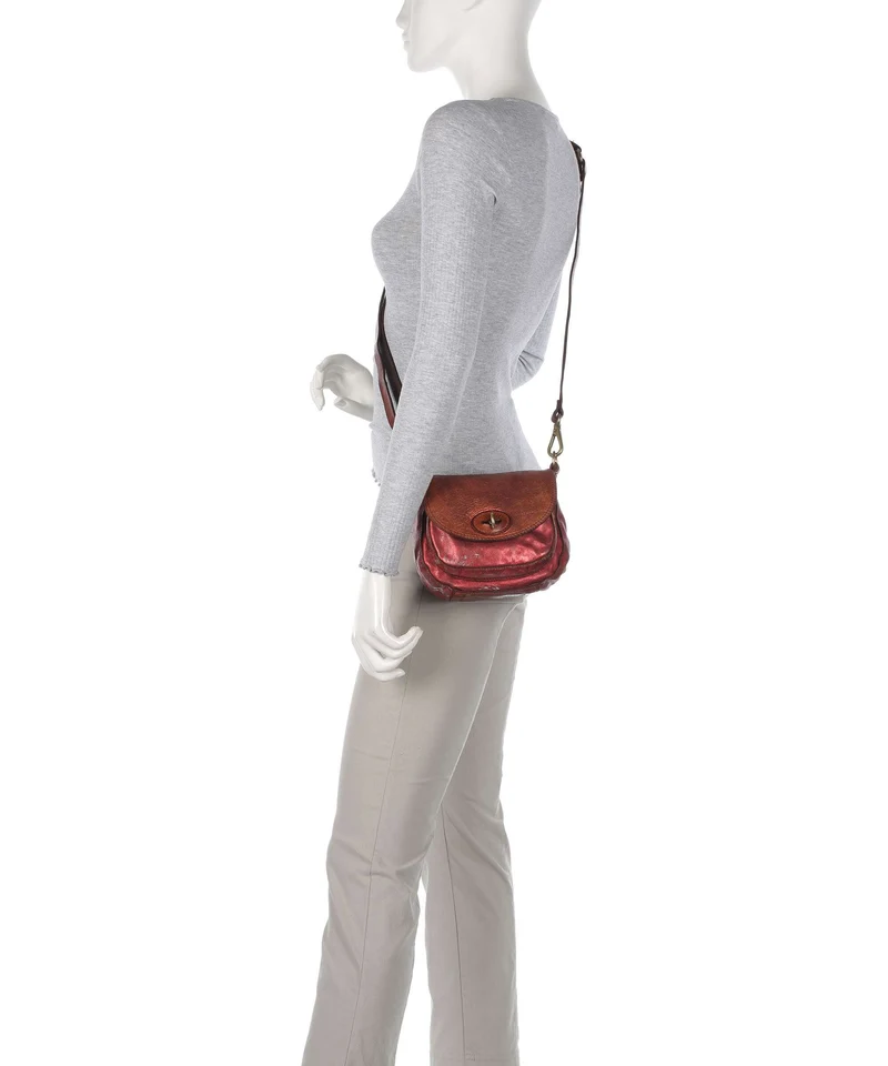 Campomaggi Schultertasche coral