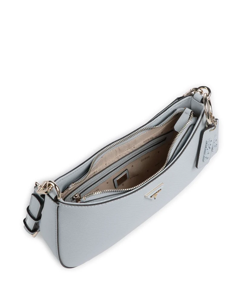 Guess Noelle II Schultertasche misty blue