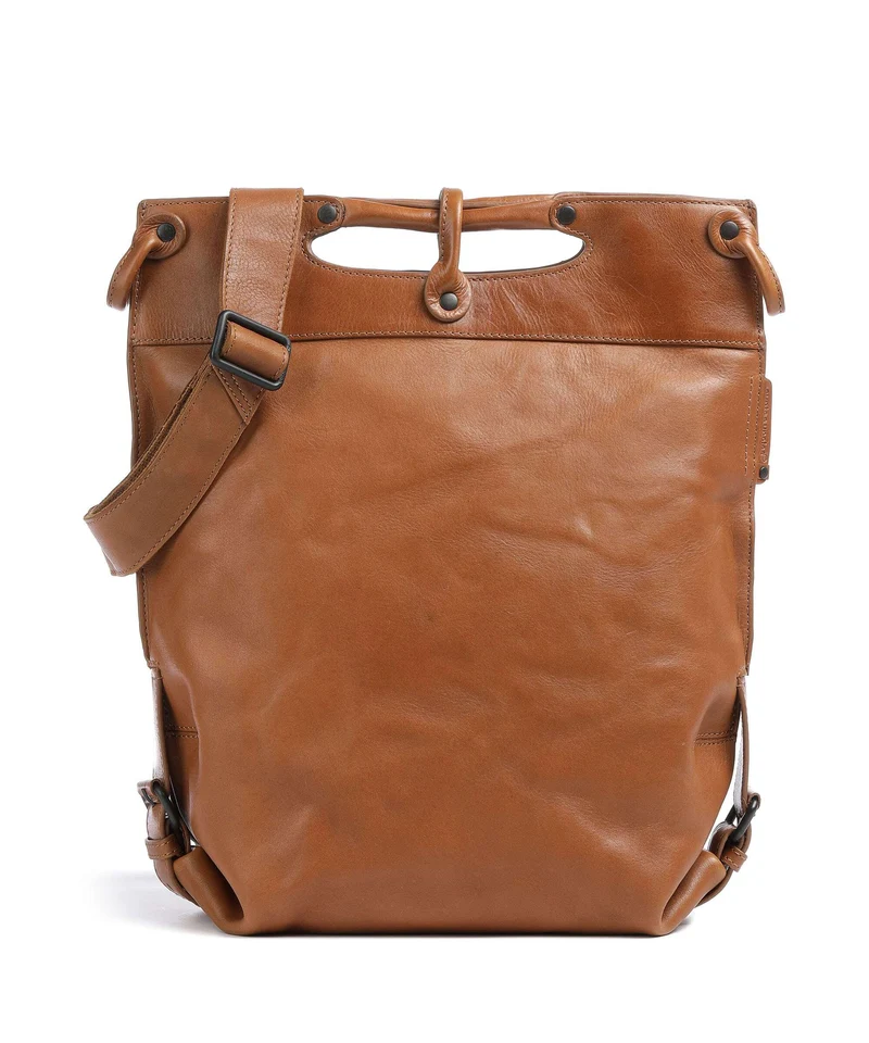 Aunts & Uncles Grandma's Luxury Club Mrs. Pancake Schultertasche cognac