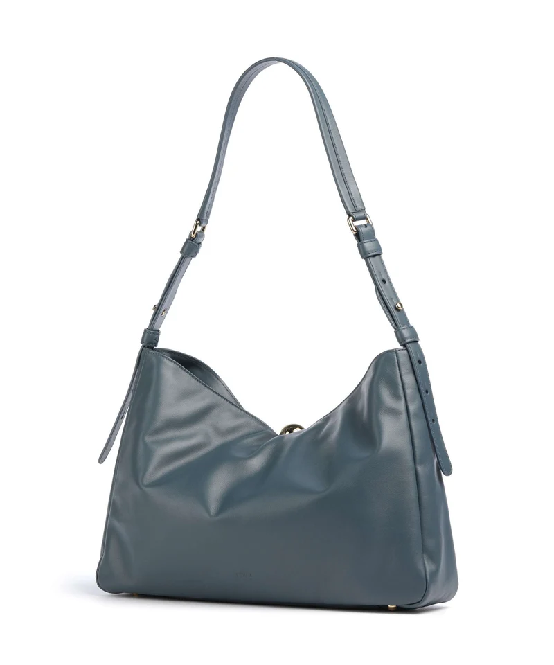 Furla Sfera Soft L Beuteltasche grigio blu