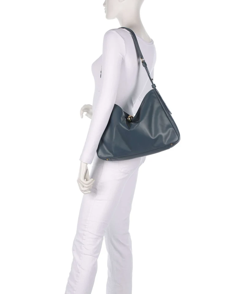 Furla Sfera Soft L Beuteltasche grigio blu