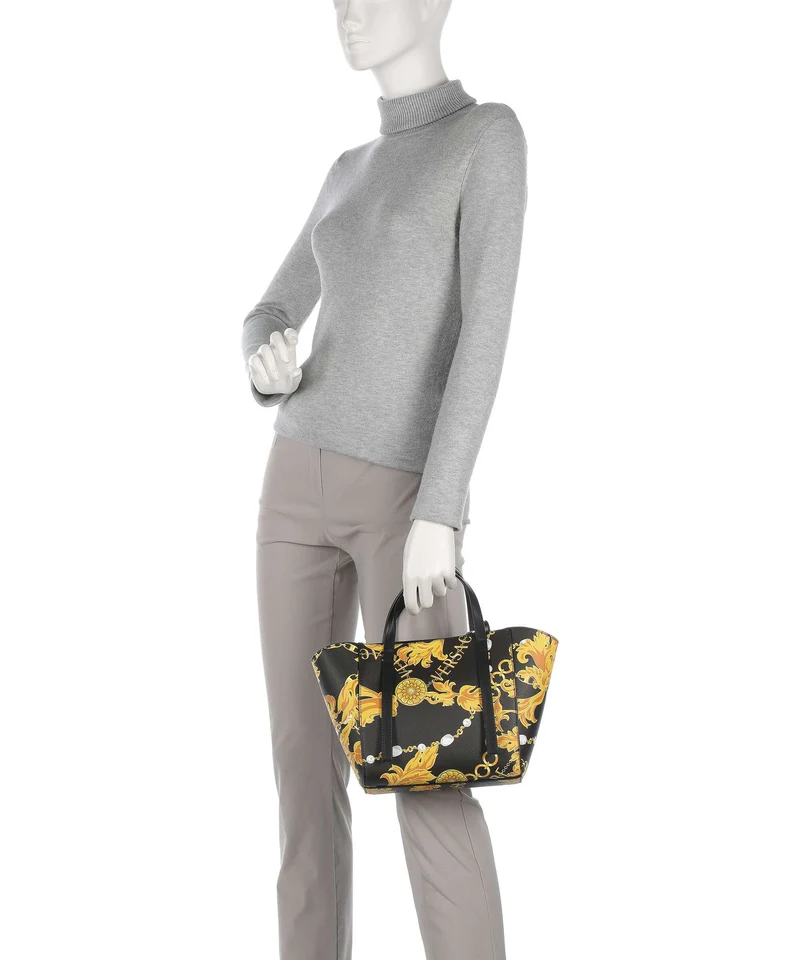 Versace Jeans Couture Graphic Handtasche black/gold