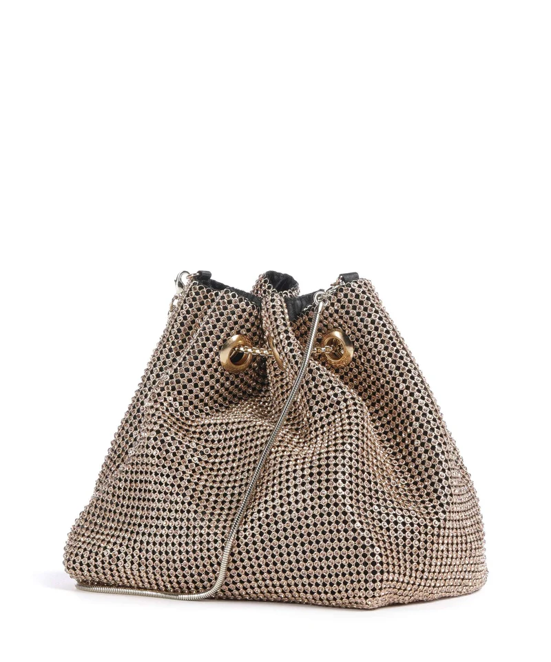 Kazar Dancing Bucket Handtasche gold
