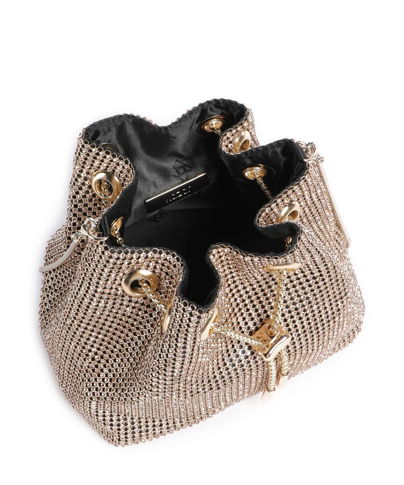 Kazar Dancing Bucket Handtasche gold