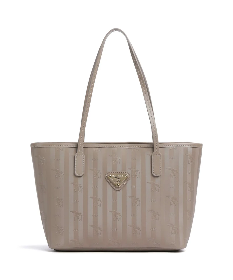 Maison Mollerus Vinerus Genf Shopper taupe