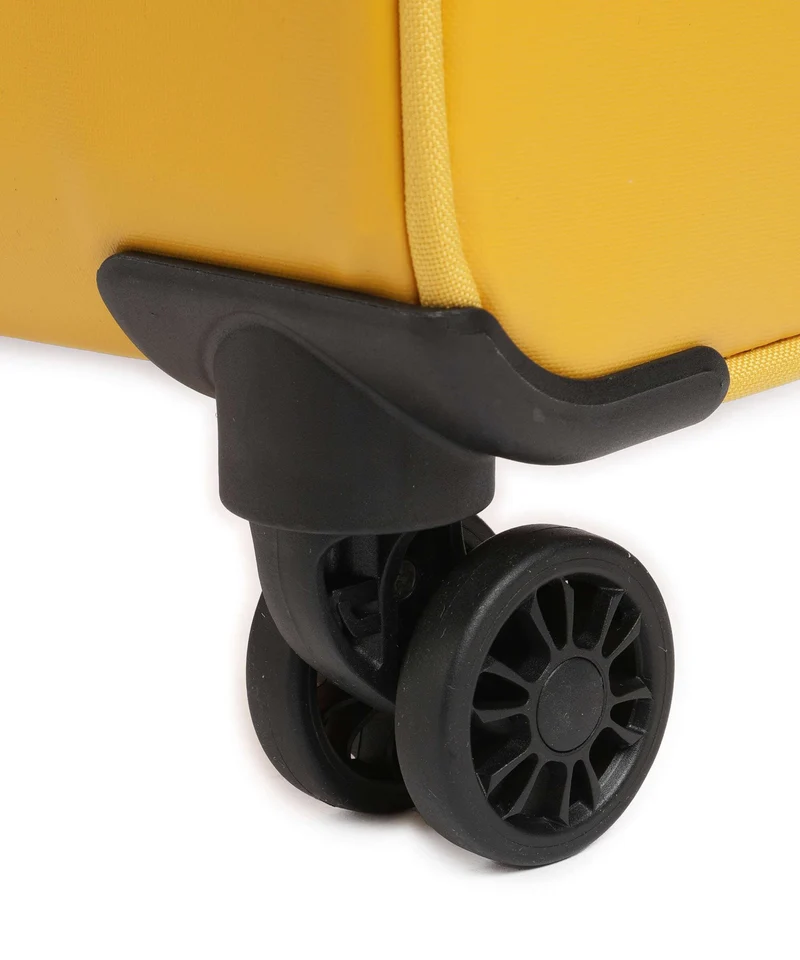 Mandarina Duck Coated 4-Rollen Trolley duck yellow