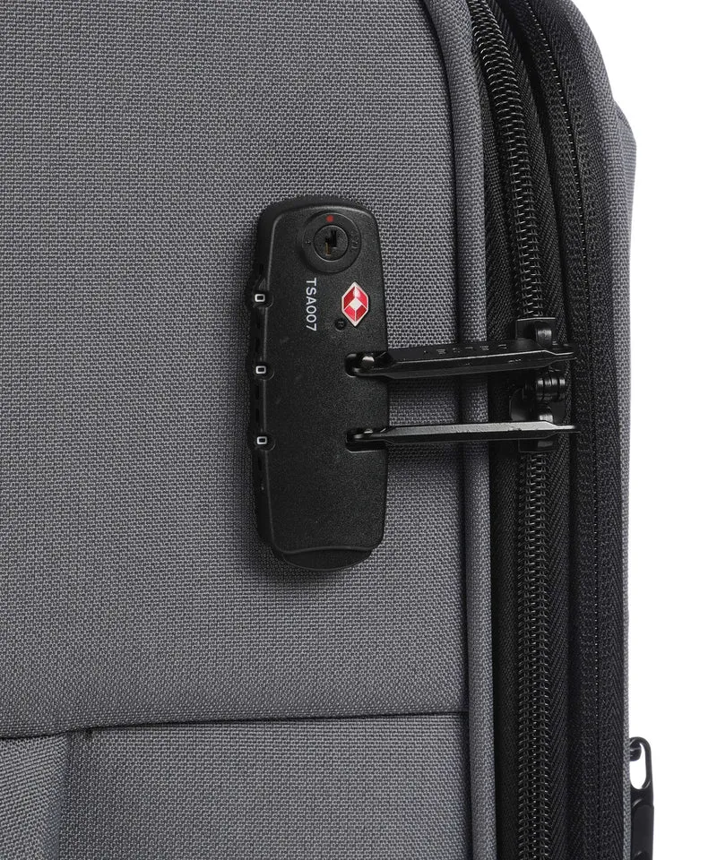 Delsey Paris x United Colors of Benetton BE 4-Rollen Trolley anthracite