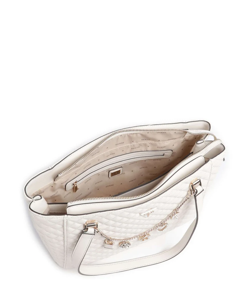 Guess Everlee Shopper offwhite