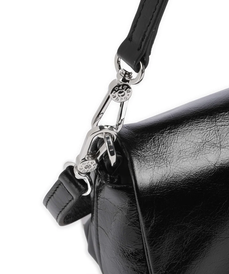 Abro Alias Soft Mila Schultertasche black/nickel