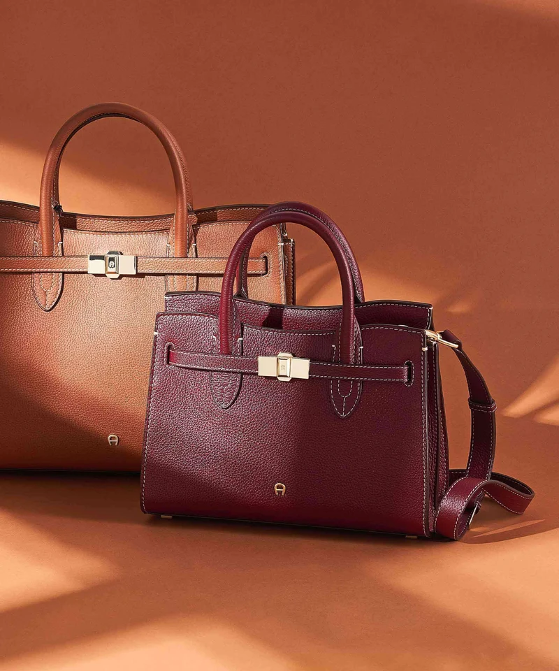 Aigner Farah L Handtasche cognac brown
