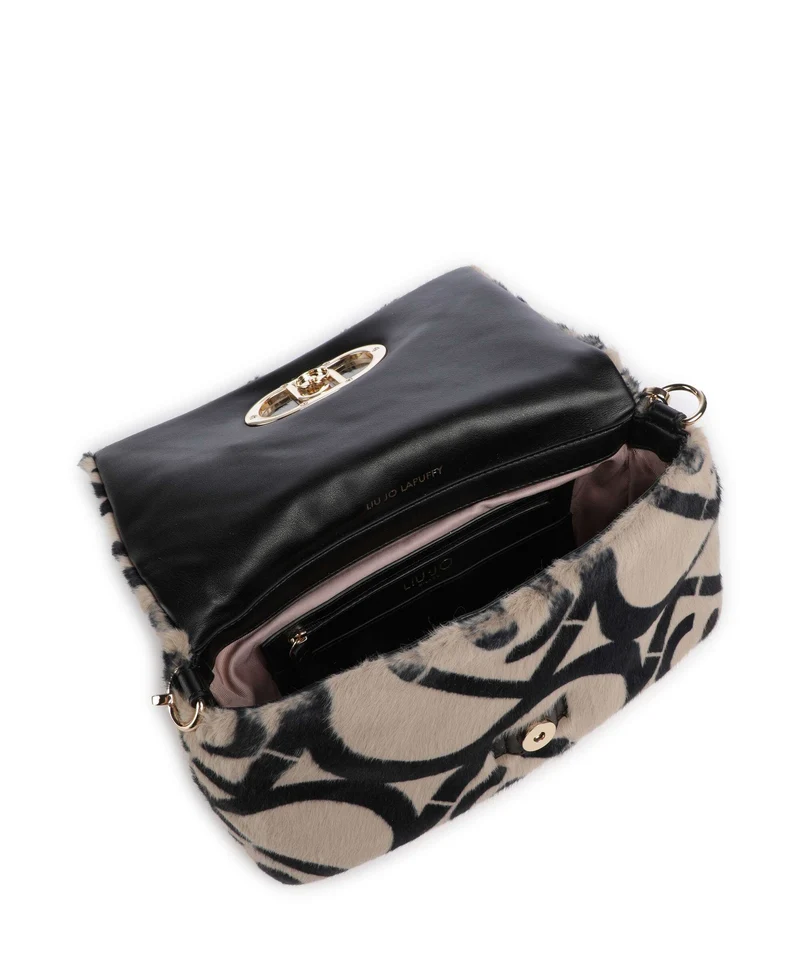 Liu Jo Icon M Schultertasche neutro/nero