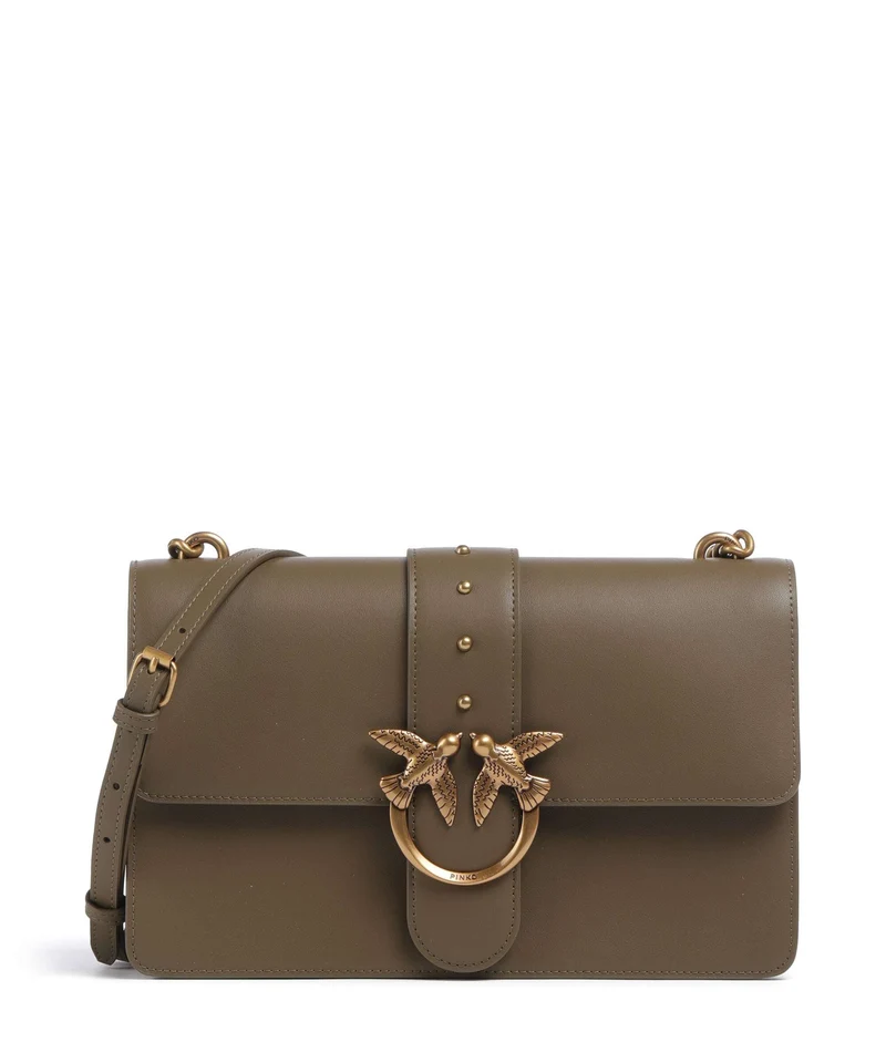 Pinko Love One Classic Umhängetasche scricciolo/antique gold