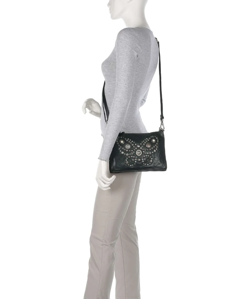 Campomaggi Schultertasche green bottle