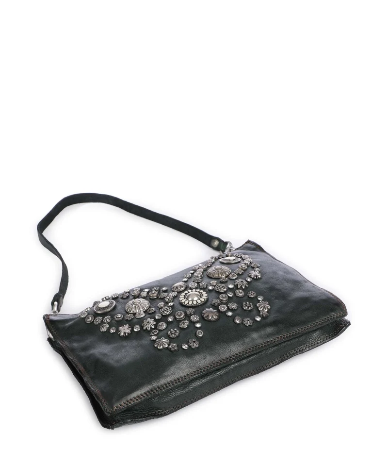 Campomaggi Schultertasche green bottle