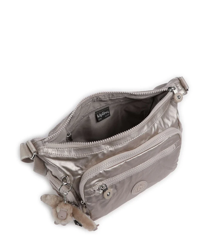 Kipling Basic Gabbie S Umhängetasche metallic glow