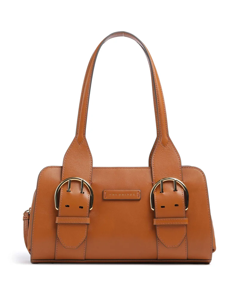 The Bridge Elena Schultertasche cognac