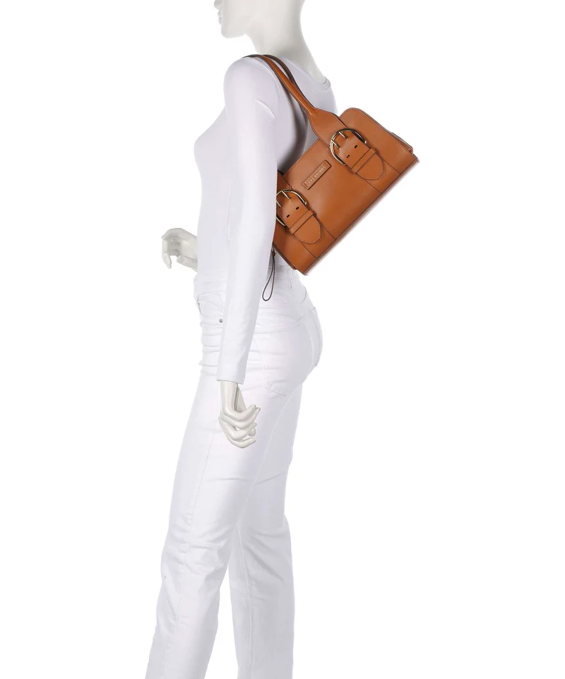 The Bridge Elena Schultertasche cognac