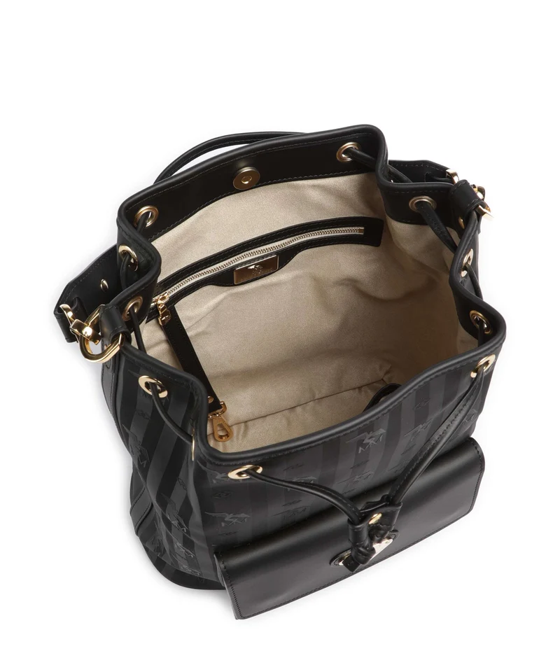 Maison Mollerus Vinerus Nyon Bucket Handtasche classic schwarz