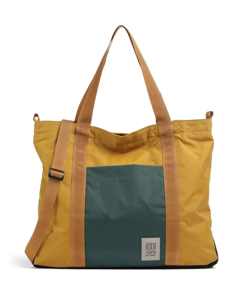 Topo Designs Mountain Essential Shopper mustard/forest