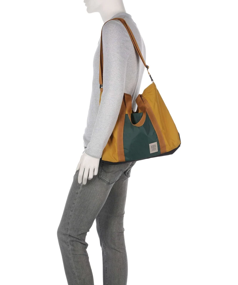 Topo Designs Mountain Essential Shopper mustard/forest