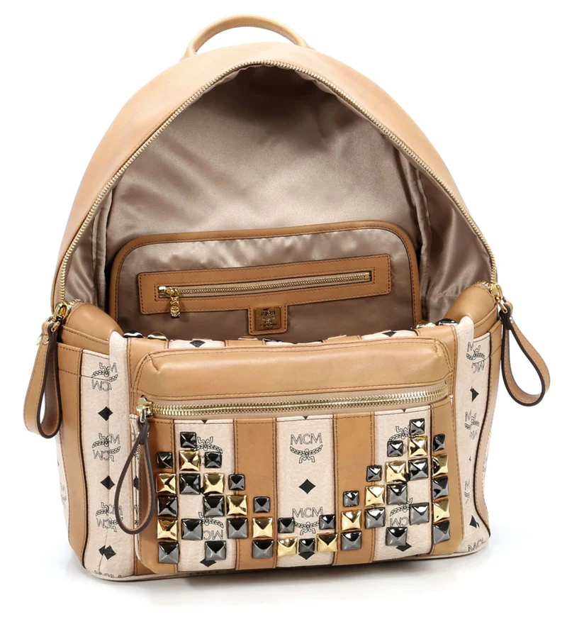 MCM Rucksack beige