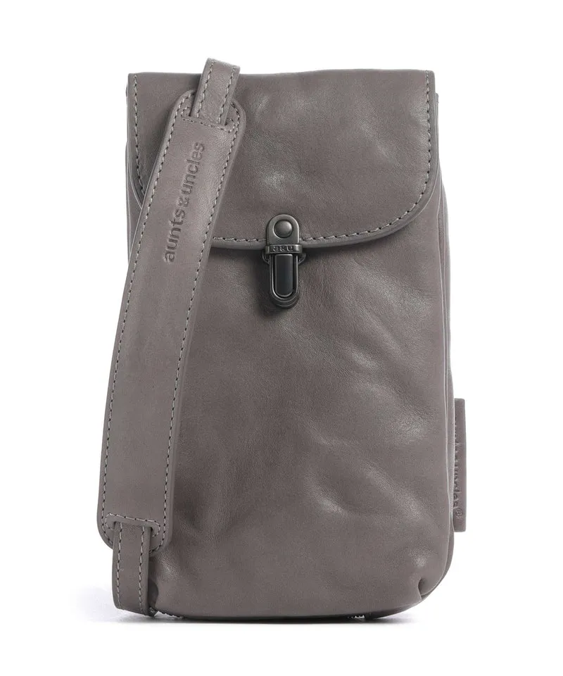 Aunts & Uncles Grandma's Luxury Club Mrs. Lemon Twist Handytasche oyster grey