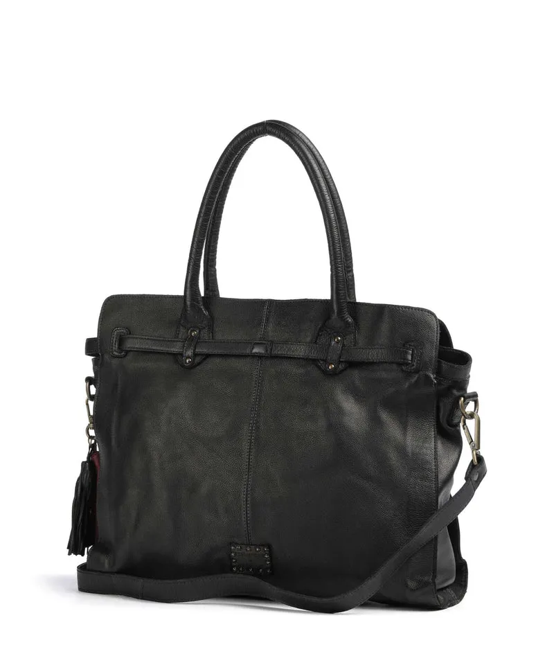 Taschendieb Wien Kaisterstrasse 2 Shopper black vintage