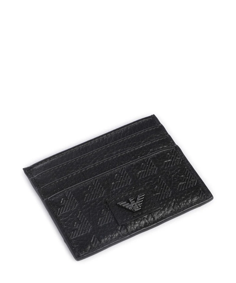 Emporio Armani New Minorca Kreditkartenetui black beauty