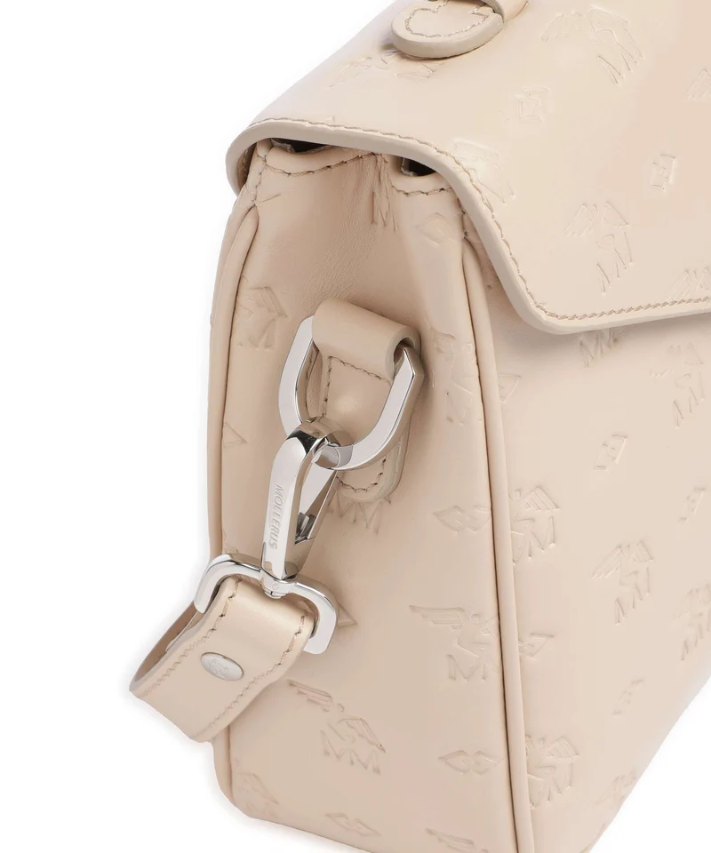Maison Mollerus Stampato Marly Umhängetasche vanilla beige