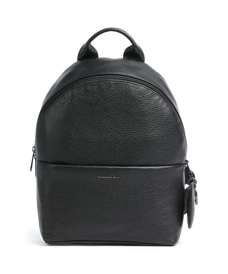Mandarina Duck Mellow Leather Rucksack nero
