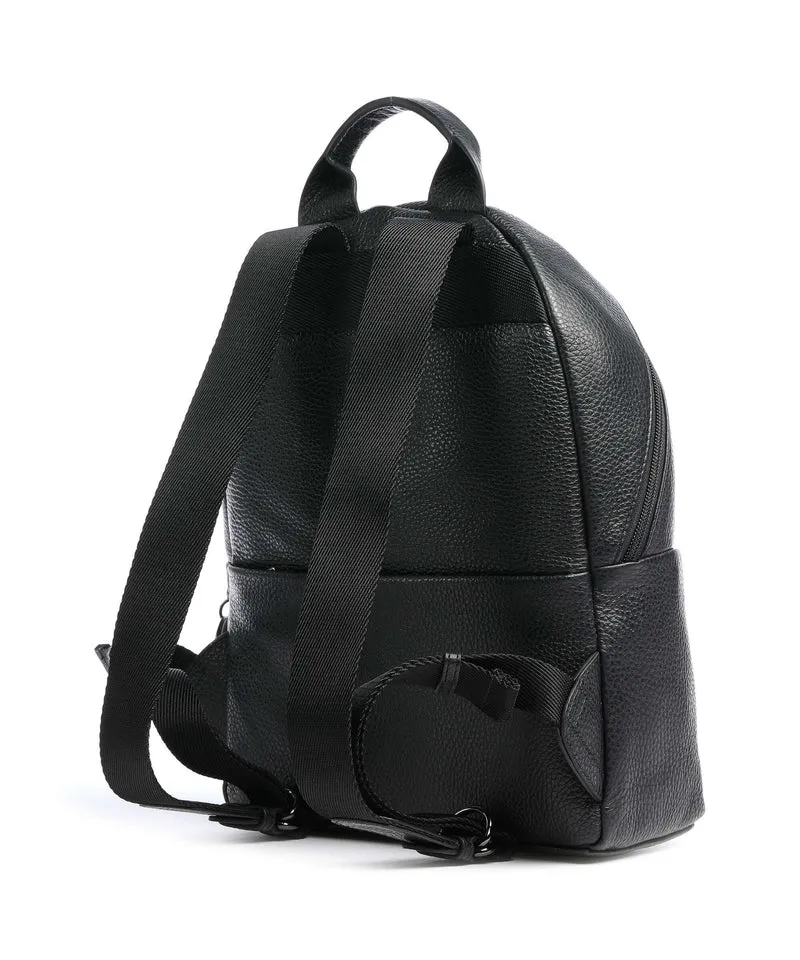 Mandarina Duck Mellow Leather Rucksack nero