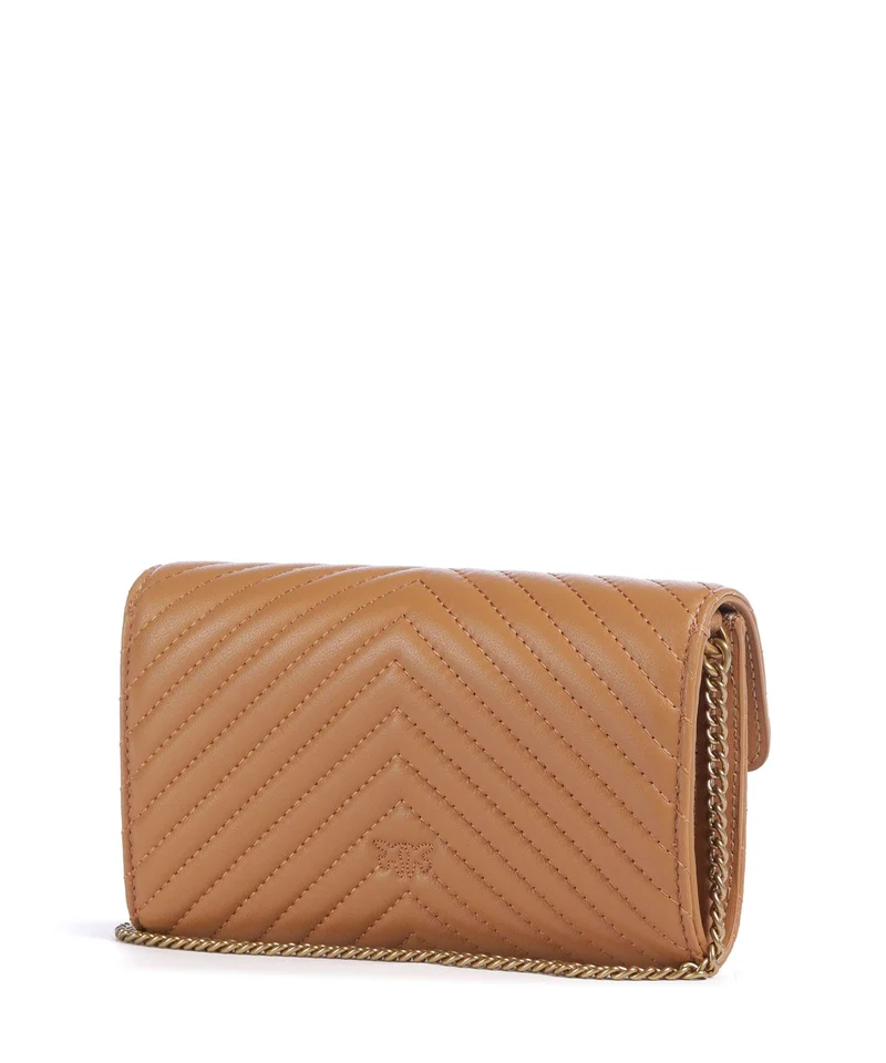 Pinko Love One Geldbörse torrone/antique gold