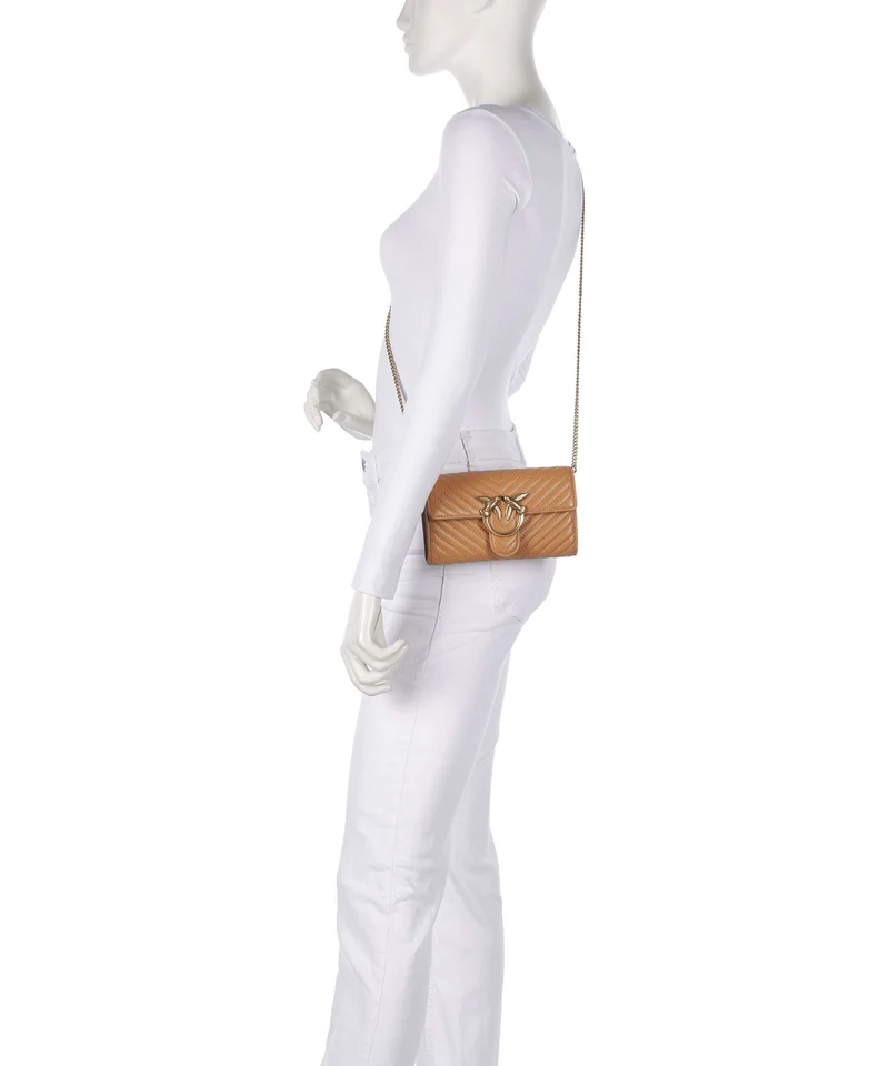 Pinko Love One Geldbörse torrone/antique gold