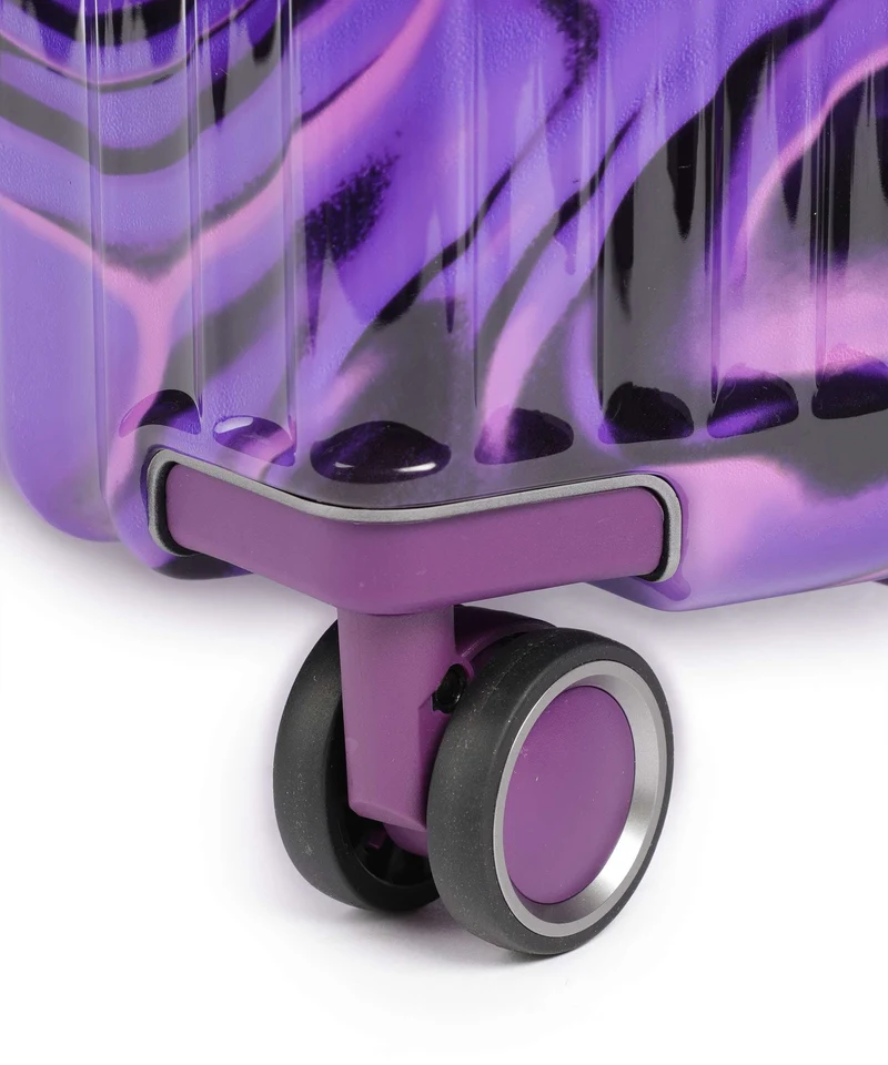 Travelite Lascana Edition 4-Rollen Trolley purple swirl
