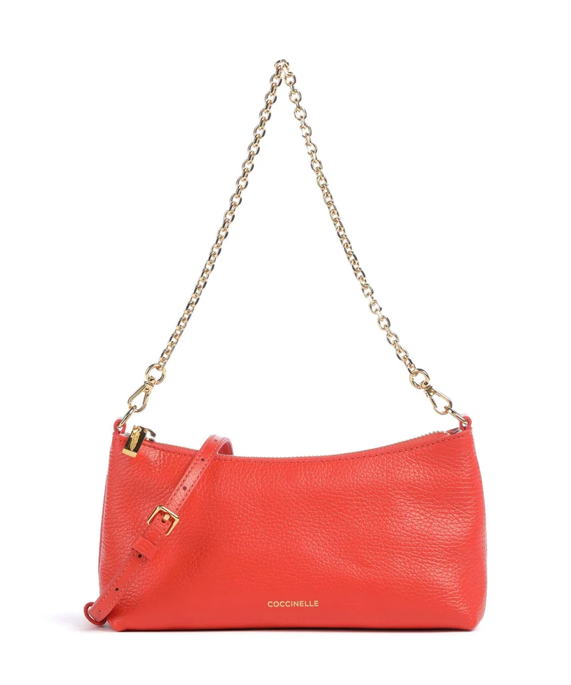Coccinelle Aura Schultertasche gazpacho