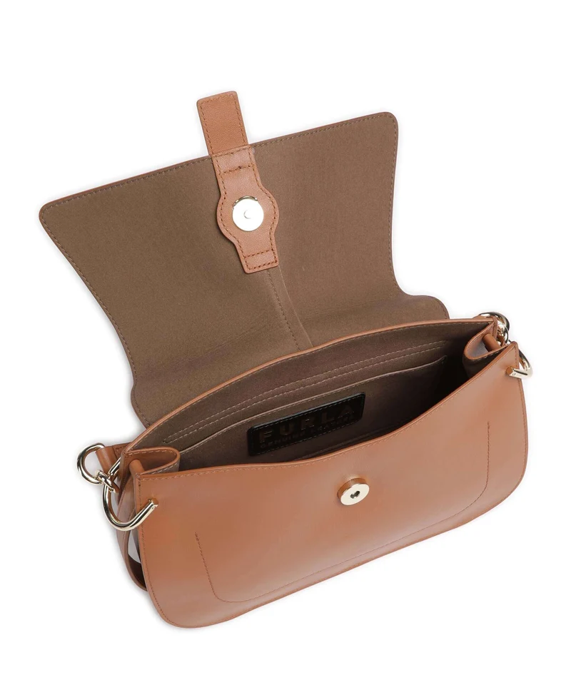 Furla Flow M Handtasche brandy