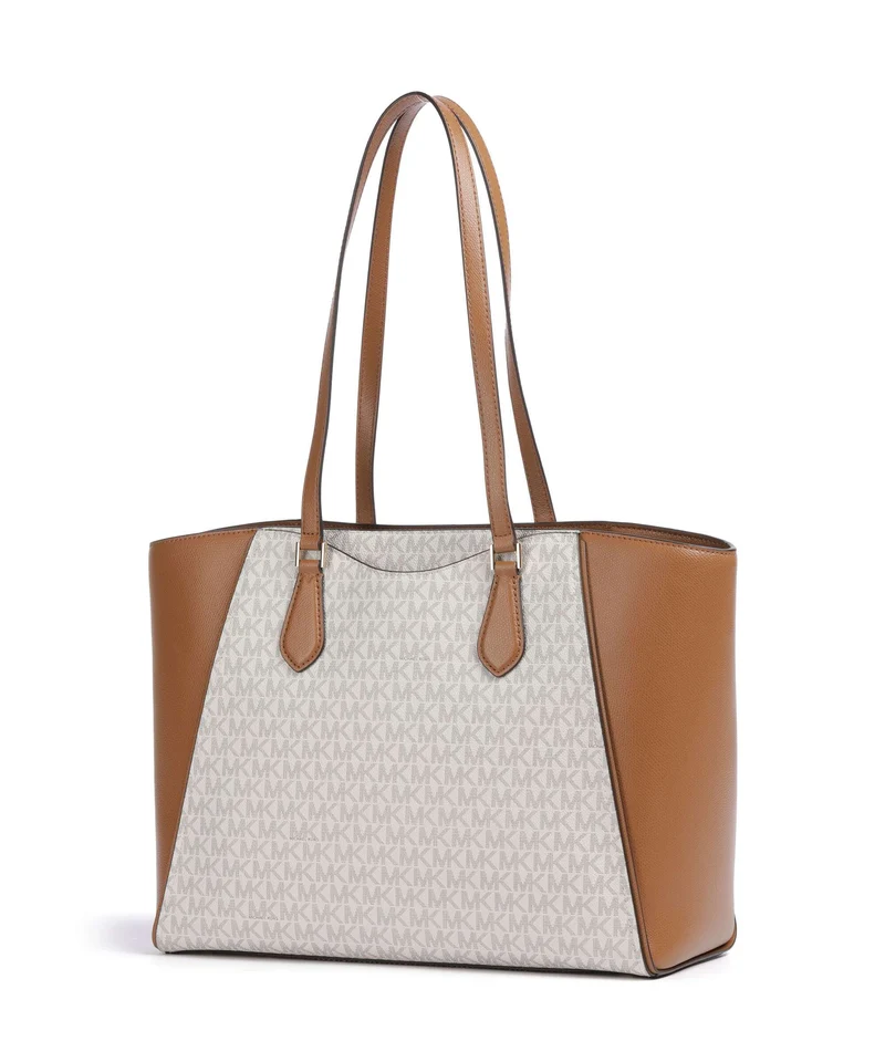 Michael Kors Taryn Shopper vanilla/acorn