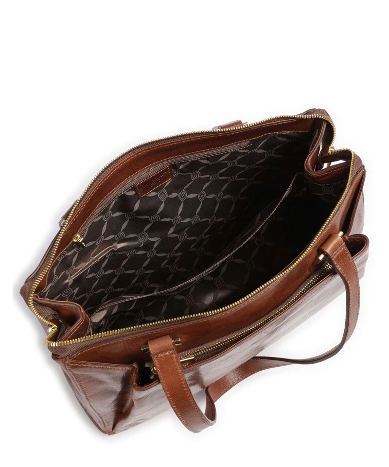 Giudi Crown Shopper brown