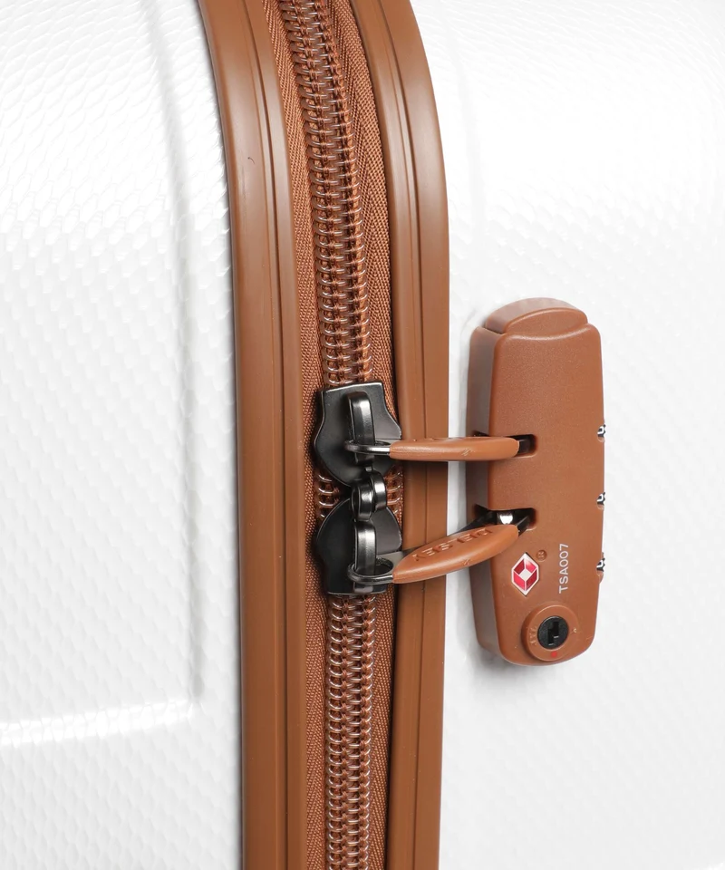 Delsey Paris Flanerie SE 4-Rollen Trolley champagne