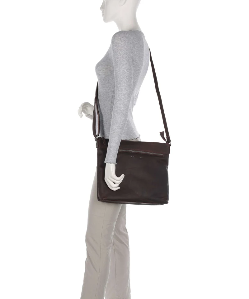 The Chesterfield Brand Wax Pull Up Cow Cartagena Umhängetasche brown