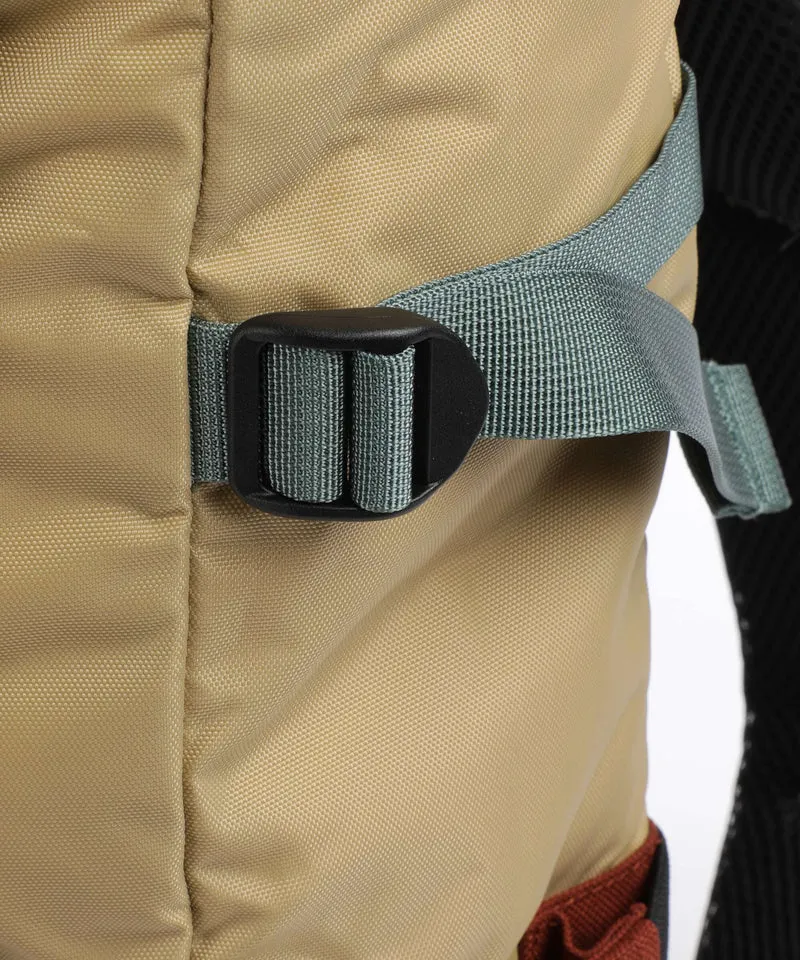 Topo Designs Rover Classic Rucksack sahara/fire brick