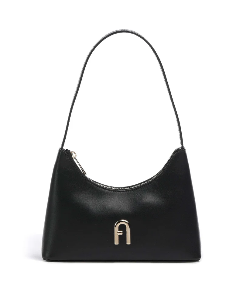 Furla Diamante Mini Schultertasche nero