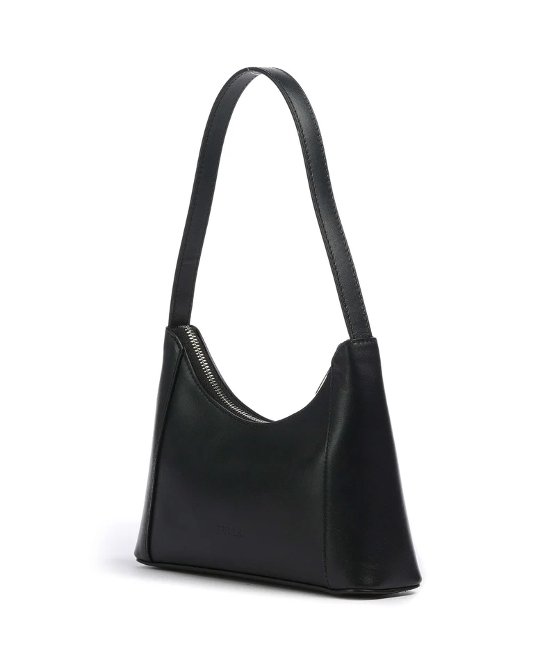 Furla Diamante Mini Schultertasche nero