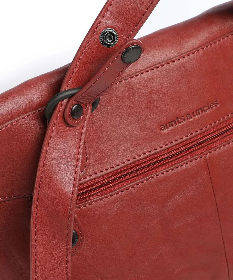 Aunts & Uncles Grandma's Luxury Club Mrs. Mince Pie Rucksack-Tasche intense rust