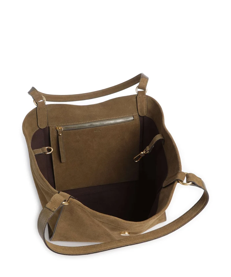 Abro Suede Temi Shopper military