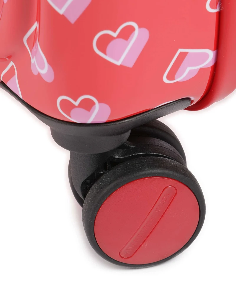 Mandarina Duck Logoduck+ Printed 4-Rollen Trolley gimme love