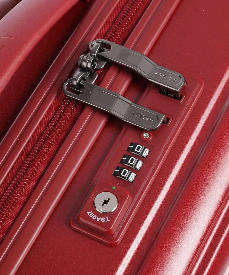 Delsey Paris Caumartin Plus 4-Rollen Trolley rote
